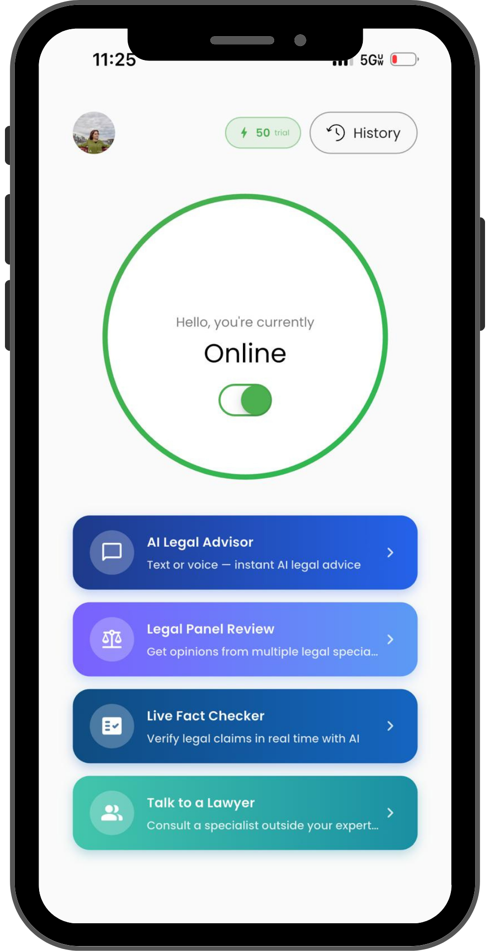 Lawyer dashboard